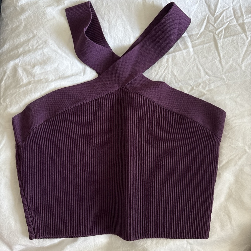 Babaton Deep Purple CrossoverTank Top